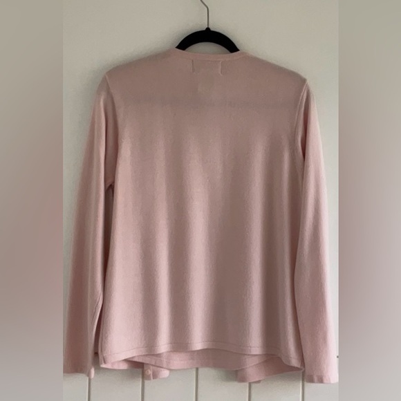 Sag Harbor Women’s 2-Fer Sweater Set Button Front Cardigan Pink Small NWOT - Picture 5 of 11